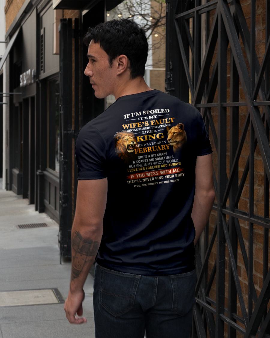 FEBRUARY - SPOILED HUSBAND - GIFT FROM WIFE - CCDI02 (SKU26T-01-60-02)