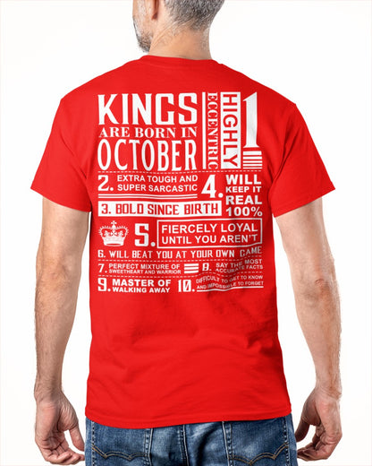 Kings are born in October- Vivi10 (SKU04-90-10)