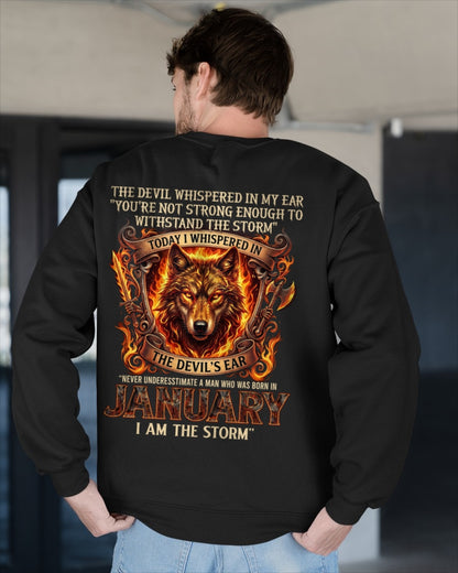 ccdi01 - Never Underestimate a Man Born in January – I Am the Storm - male (SKU2604-229-01)