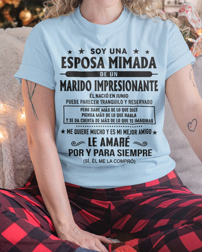 Junio Marido Impresionante - Regalo especial para Esposa - T06 (Sku.Tbn16-06)