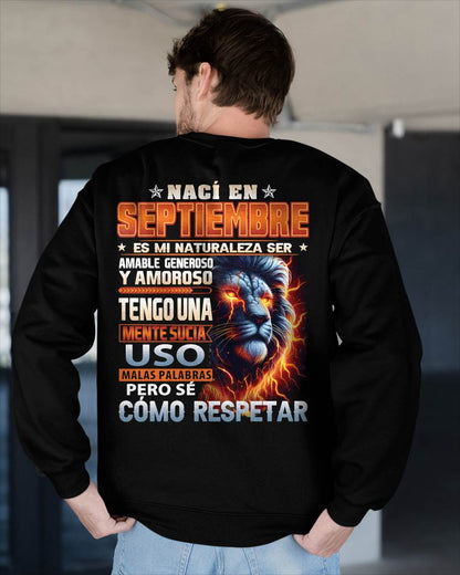 SEPTIEMBRE - MENTE SUCIA PERO SÉ RESPETAR - REGALO DE CUMPLEAÑOS PARA HOMBRES - CCDI09sp (SKU10-68-09)