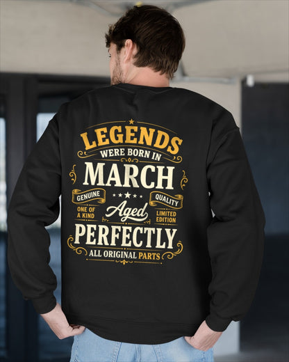LEGENDS WERE BORN IN MARCH - male ccdi03 (SKU2608-345-03)