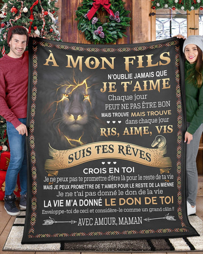 Cadeau Spécial Pour Ton Fils Couverture - De Maman (SKUB09-131)