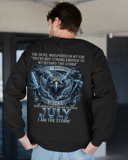 ccdi07 - Never Underestimate a Man Born in July – I Am the Storm - male (SKU2604-227-07)