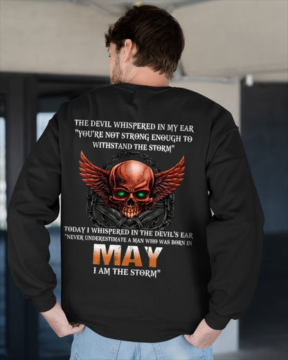ccdi05 - Never Underestimate a Man Born in May – I Am the Storm - male (SKU2604-272-05)