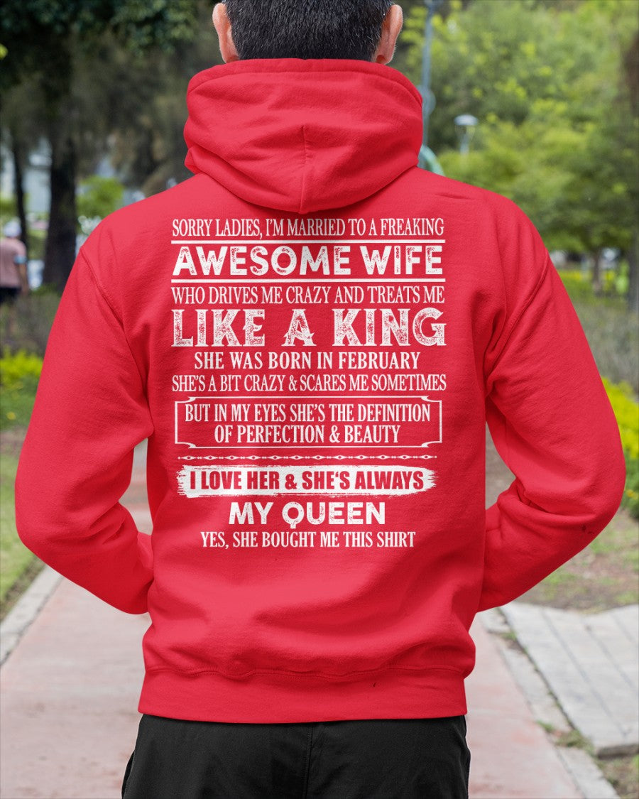 SORRY LADIES, I'M MARRIED WITH HER - SHE WAS BORN IN FEBRUARY - Vivian02 (SKU05-69-02)