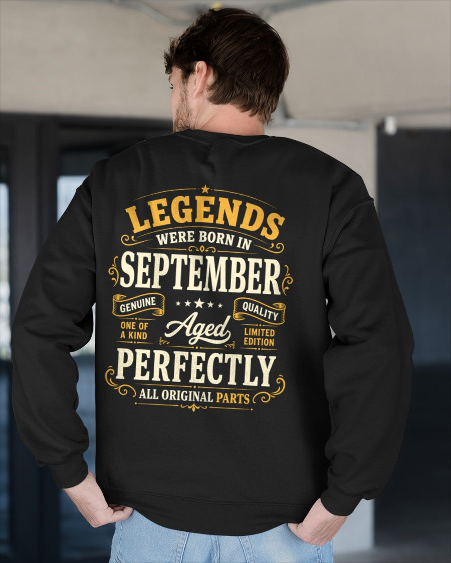 LEGENDS WERE BORN IN SEPTEMBER - male ccdi09 (SKU2608-345-09)