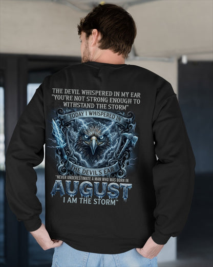 ccdi08 - Never Underestimate a Man Born in August – I Am the Storm - male (SKU2604-227-08)