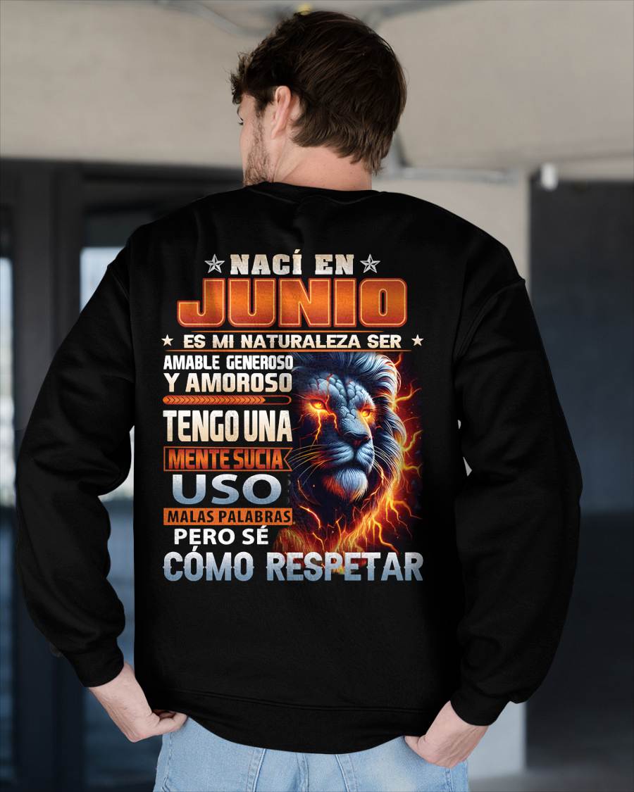 JUNIO - MENTE SUCIA PERO SÉ RESPETAR - REGALO DE CUMPLEAÑOS PARA HOMBRES - CCDI06sp (SKU10-68-06)