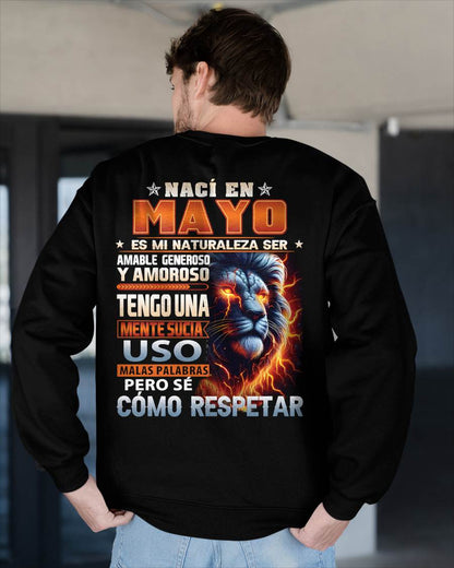MAYO - MENTE SUCIA PERO SÉ RESPETAR - REGALO DE CUMPLEAÑOS PARA HOMBRES - CCDI05sp (SKU10-68-05)