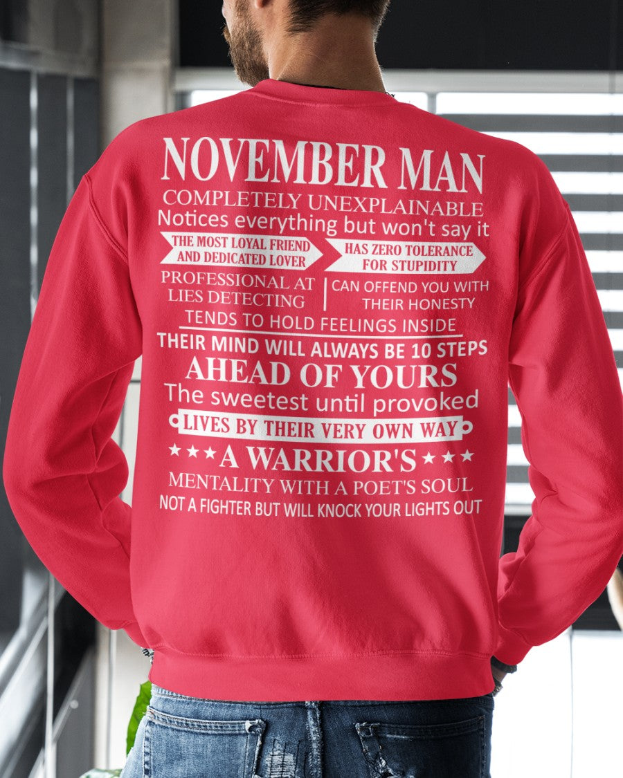 NOVEMBER MAN - COMPLETELY UNEXPLAINABLE - Vivi11 (SKU05-65-11)