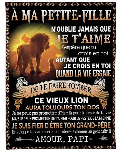 Cadeau Spécial Pour Ta Petite-Fille – Couverture - De Papi FULL (SKUB12-10)