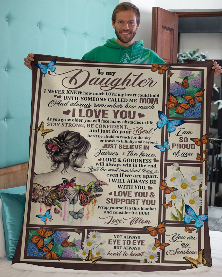 Special Gift For Your Daughter Blanket - From Mom (SKUB10-83)