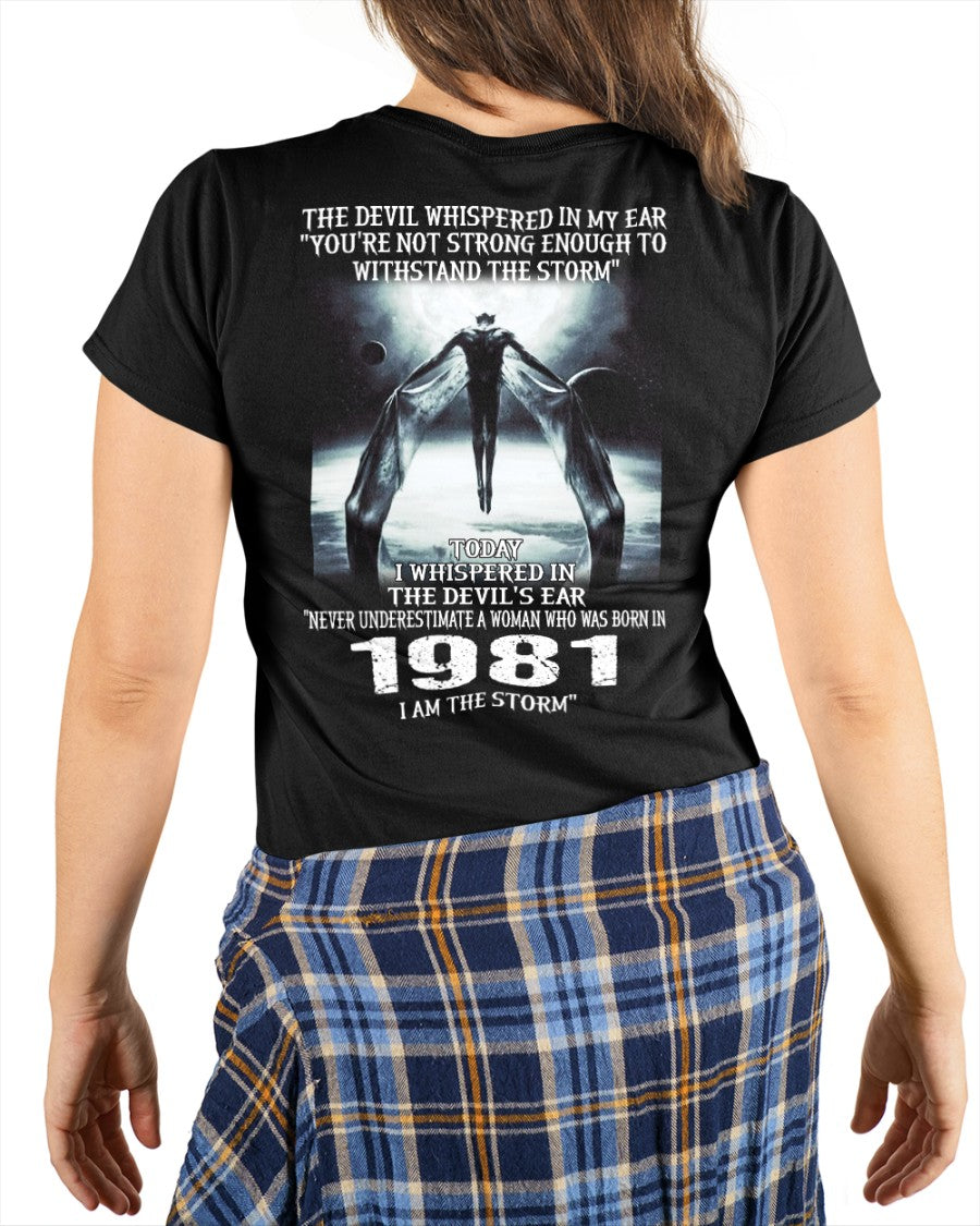 1981-I AM THE STORM US1981 - FMA (SKU-WN1981)