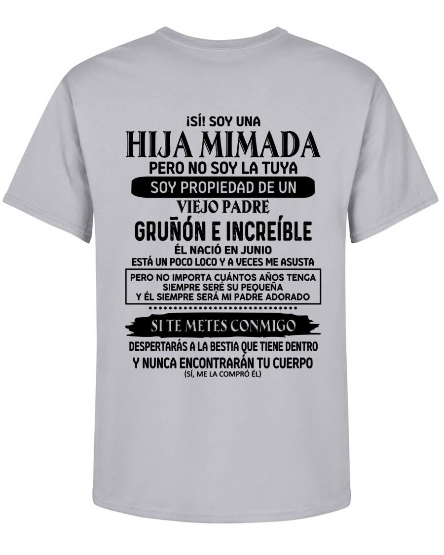 Junio - Padre increíble nacido en junio - Regalo perfecto para tu hija - T06 (SKU05-91-06)