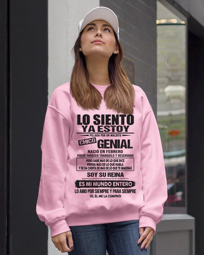 Febrero Chico genial - Regalo especial para novia - T02 (SKU04-18)