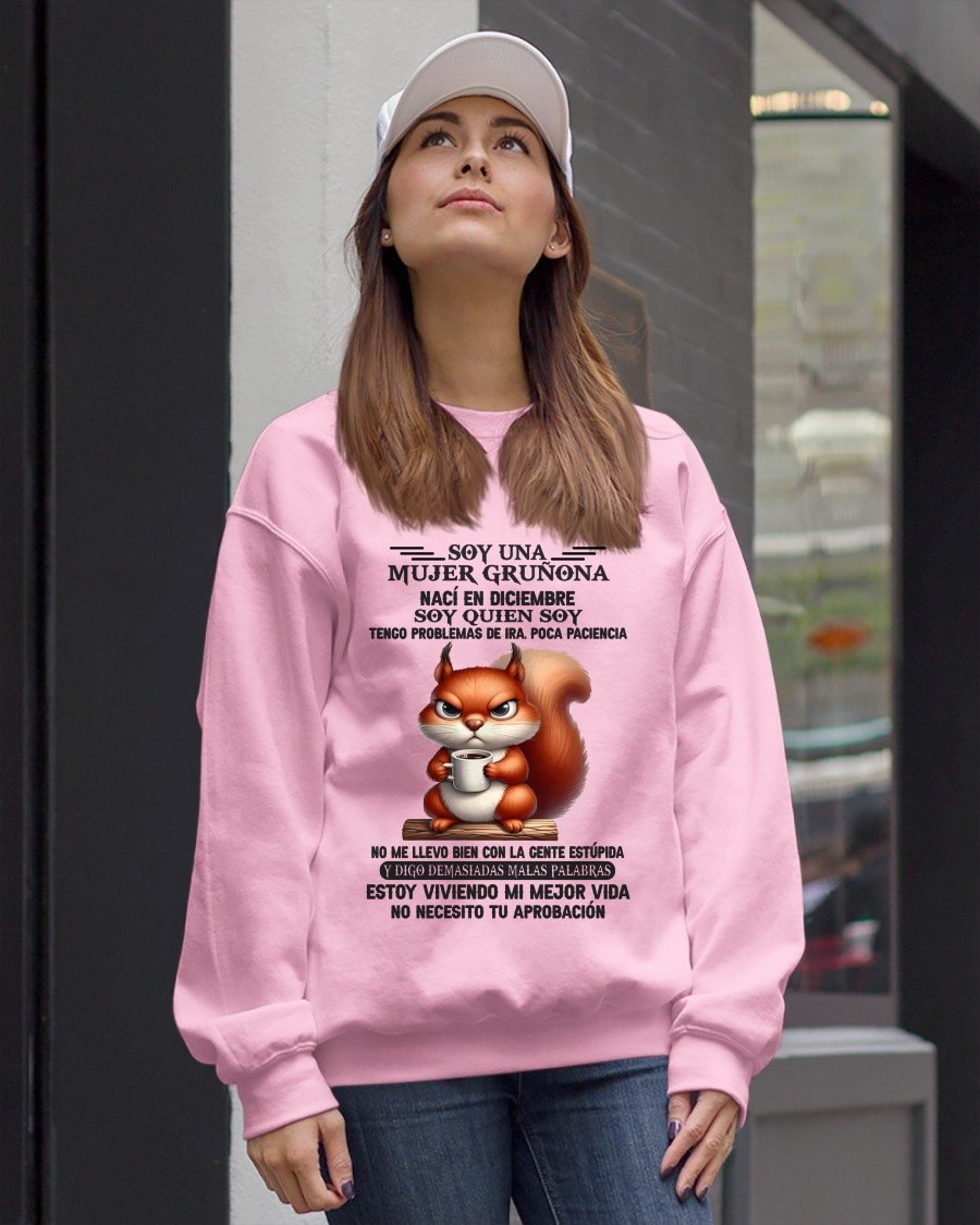 DICIEMBRE - MUJER GRUÑONA - REGALO DE CUMPLEAÑOS PARA MUJERES - CCDI12sp (SKU09-36-12)