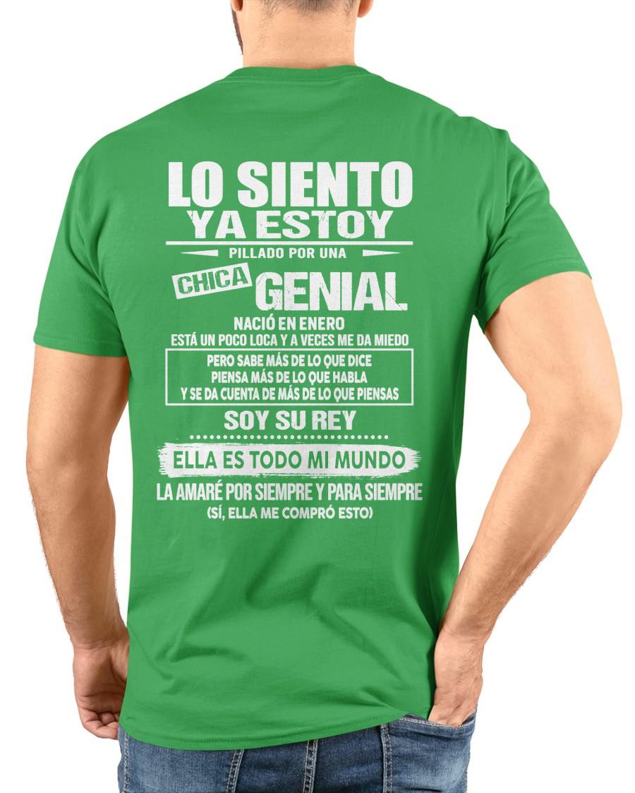 Enero Chica genial - Regalo especial para novio - Black - T01 (SKU05-80-01)