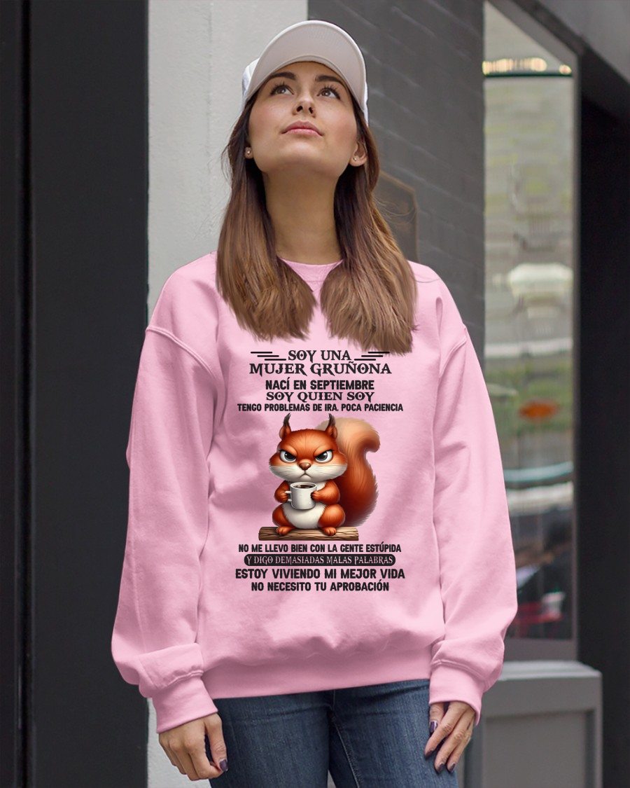 SEPTIEMBRE - MUJER GRUÑONA - REGALO DE CUMPLEAÑOS PARA MUJERES - CCDI09sp (SKU09-36-09)