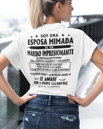 Septiembre - Marido impresionante nacido en septiembre - Regalo especial para tu esposa - T09 (SKU05-81-09)