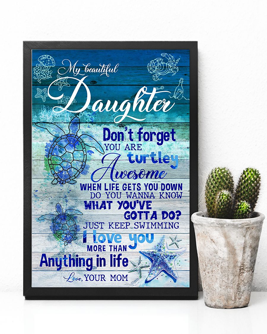 TO MY DAUGHTER FROM MOM CANVAS