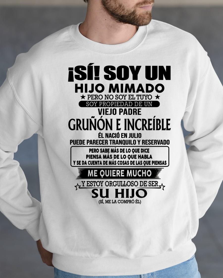 (Julio) Padre Increíble - Regalo especial para hijo - T07 (Sku.tbn07-07)