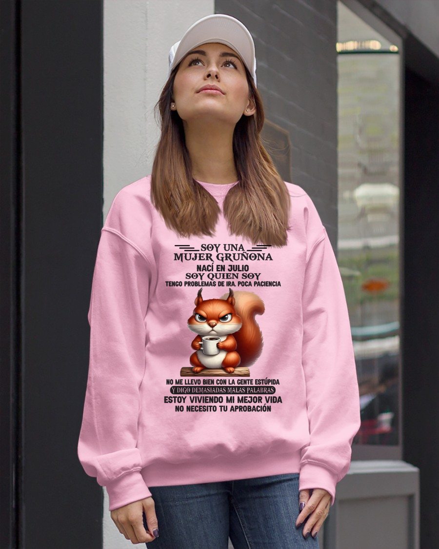 JULIO - MUJER GRUÑONA - REGALO DE CUMPLEAÑOS PARA MUJERES - CCDI07sp (SKU09-36-07)