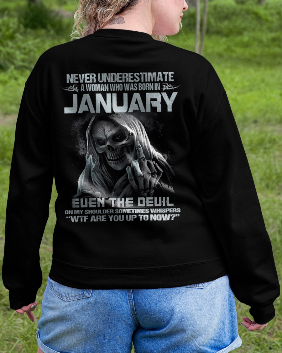 JANUARY - NEVER UNDERESTIUNDER - FMA (SKU09-13-01)