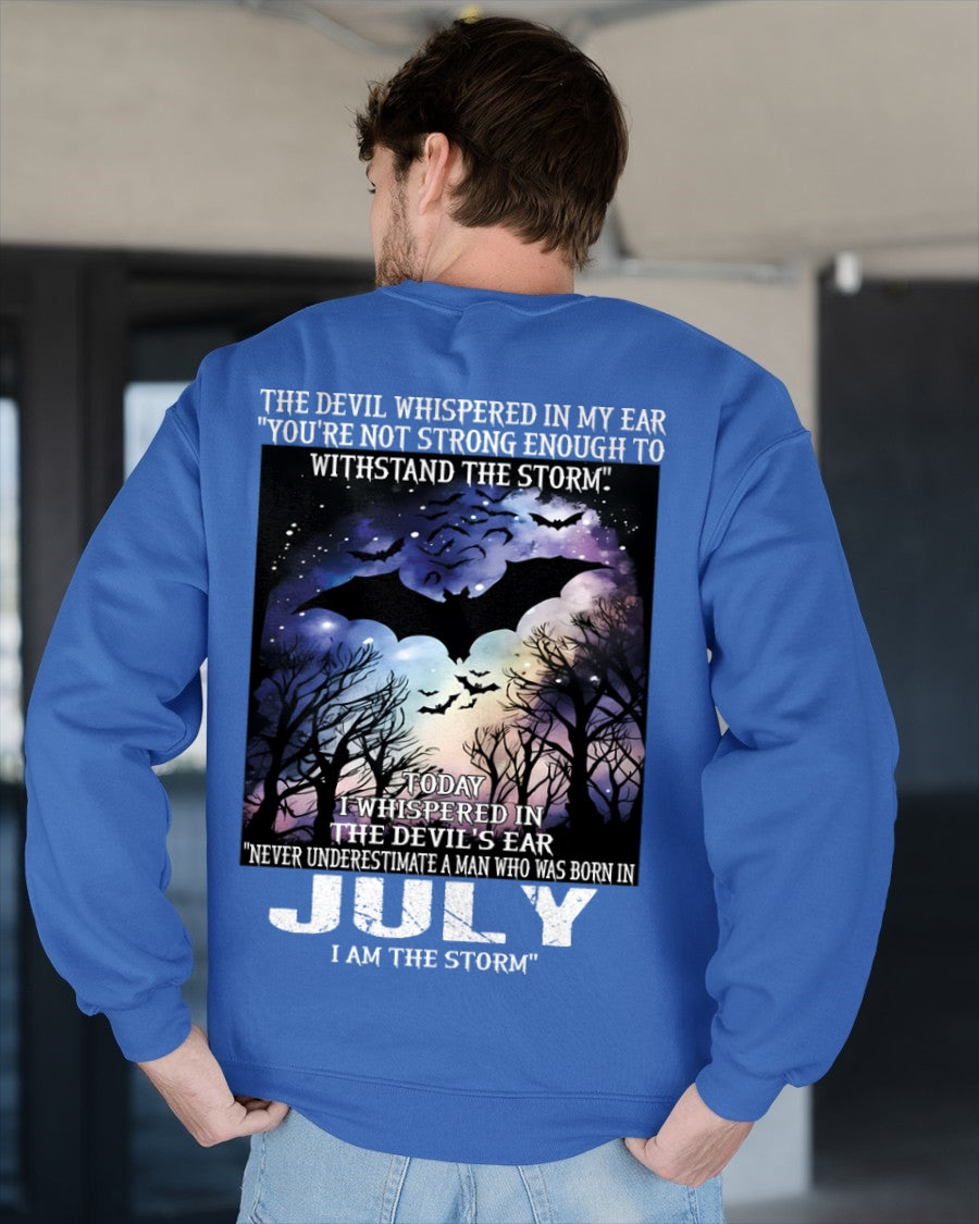 Never Underestimate a Man Born in July – I Am the Storm - ccdi07 male (SKU10-52-07)