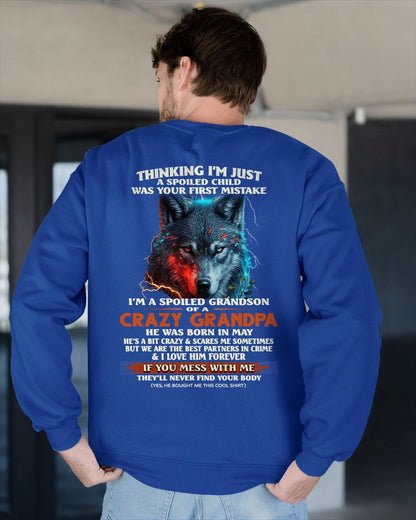 MAY - SPOILED GRANDSON - GIFT FROM GRANDPA - CCDI05 (SKU26T-01-43-05)