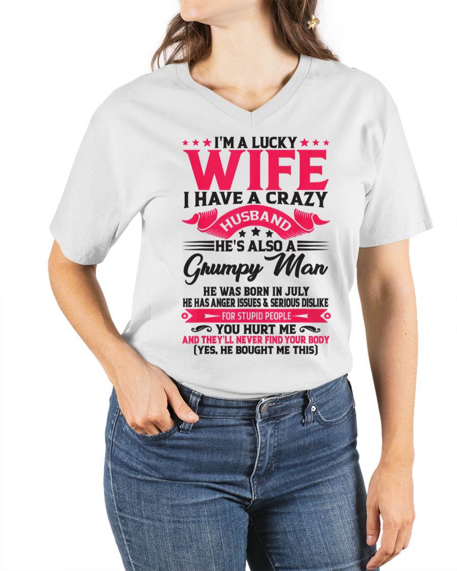 JULY - TO MY WIFE - I'M A LUCKY WIFE - GIFT FROM HUSBAND - CCDI07 (SKU10-136-07)