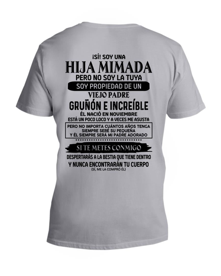 Noviembre - Padre increíble nacido en noviembre - Regalo perfecto para tu hija - T11 (SKU05-91-11)