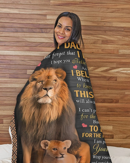 Special Gift For Your Daughter Blanket - From Dad (SKUB11-130)
