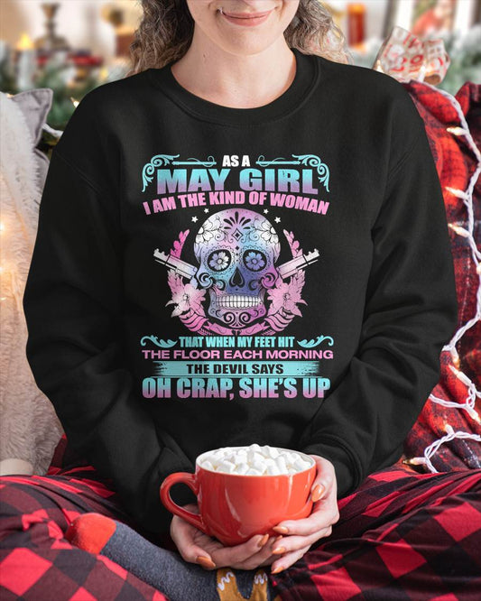 AS A MAY GIRL I AM THE KIND OF WOMAN FMA (SKU08-85-05)