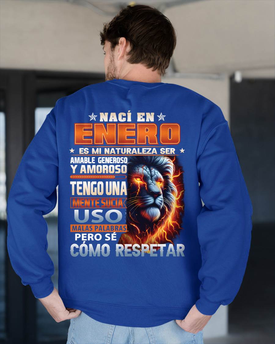 ENERO - MENTE SUCIA PERO SÉ RESPETAR - REGALO DE CUMPLEAÑOS PARA HOMBRES - CCDI01sp (SKU10-68-01)