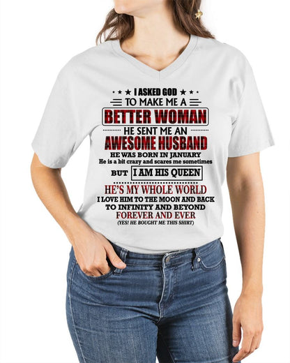 JANUARY - GOD SENT ME AN AWESOME HUSBAND - GIFT FROM HUSBAND - CCDI01 (SKU12-321-01)