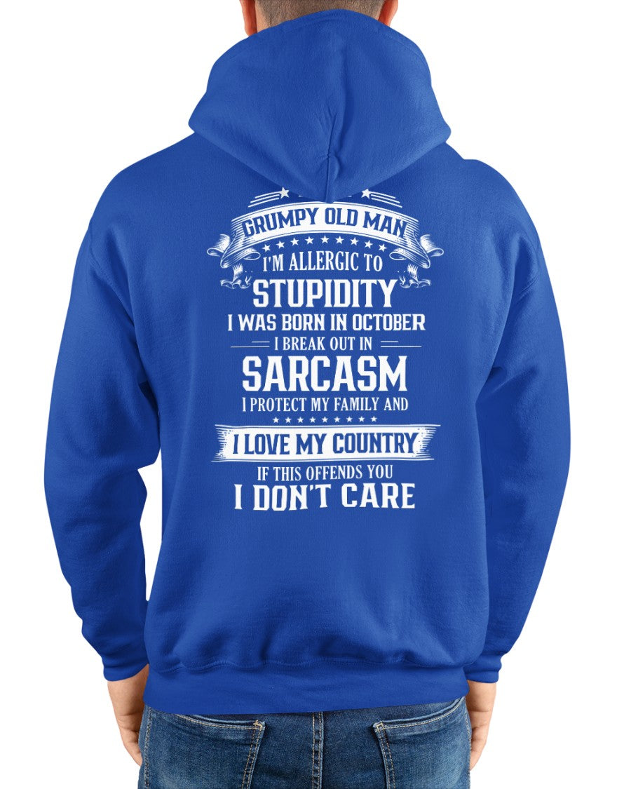 Grumpy Old Man was born in October - Vivi10 (SKU05-56-10)