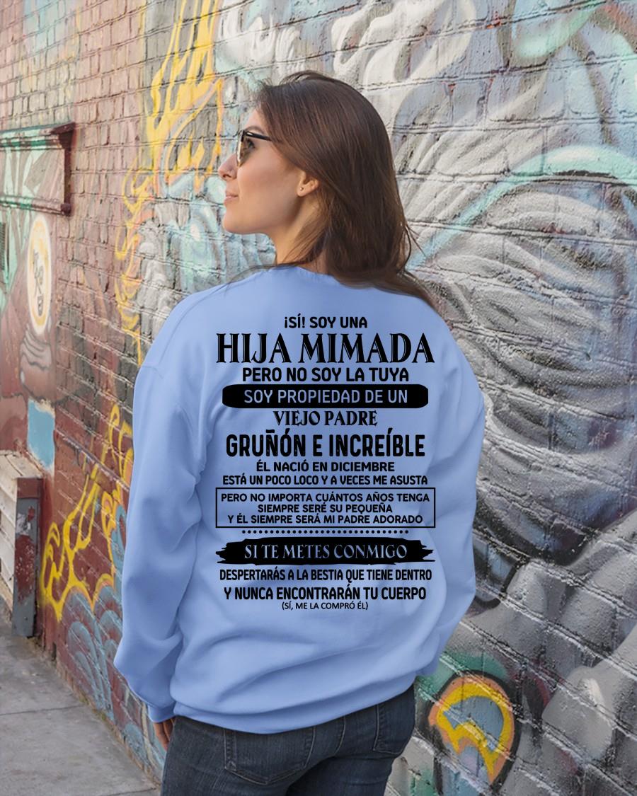 Diciembre - Padre increíble nacido en diciembre - Regalo perfecto para tu hija - T12 (SKU05-91-12)