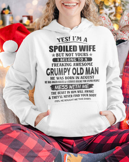 Grumpy Old Man August – Perfect gift for your wife – ccdi08 (SKU08-63-08)