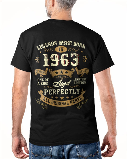 LEGEND WERE BORN IN 1963- male us1963 (SKU2604-269-1963)