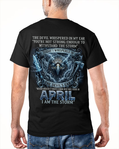 ccdi04 - Never Underestimate a Man Born in April – I Am the Storm - male (SKU2604-227-04)