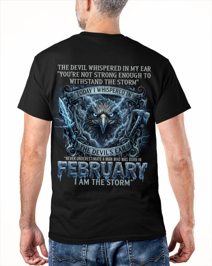 ccdi02 - Never Underestimate a Man Born in February – I Am the Storm - male (SKU2604-227-02)