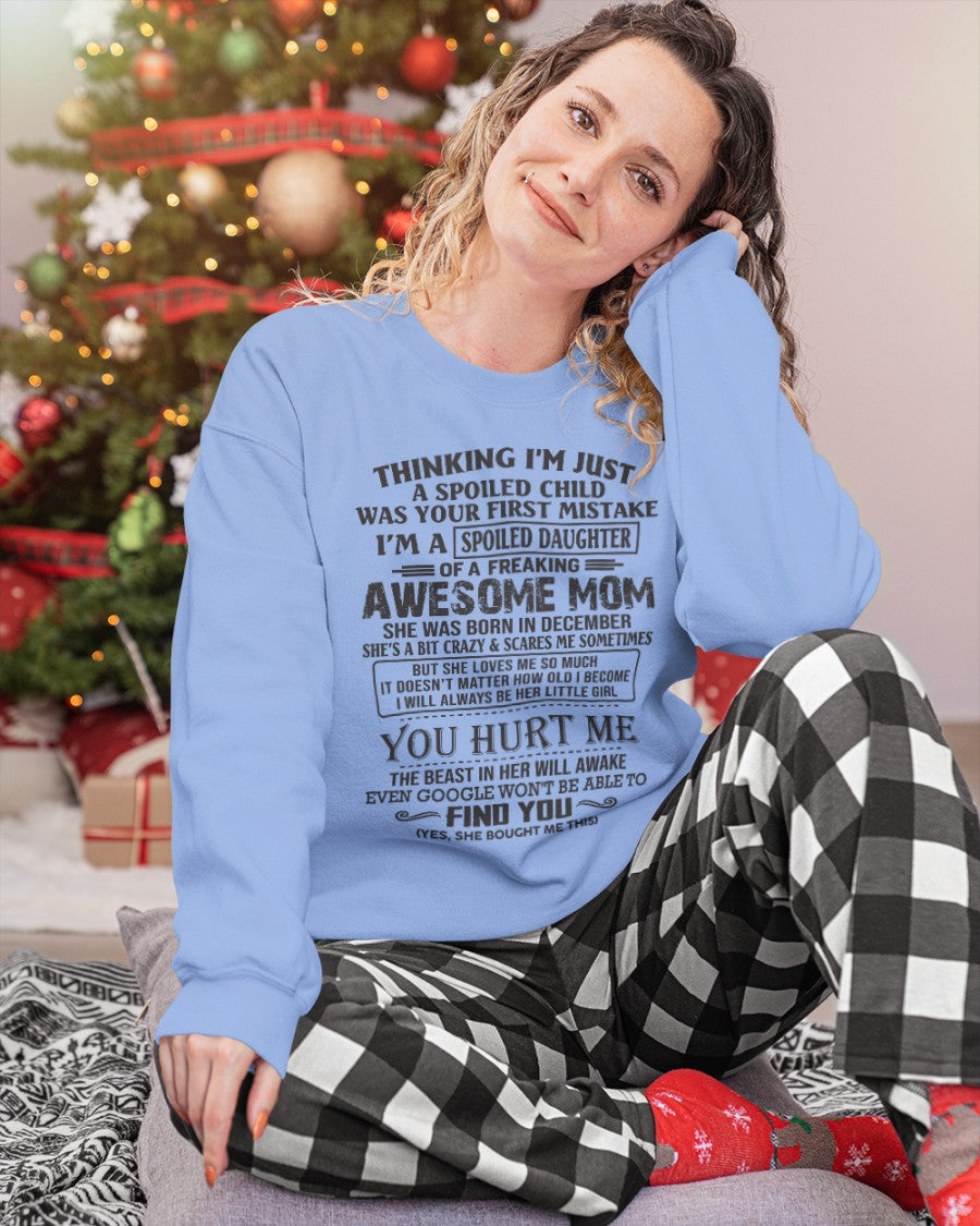 DECEMBER - THINKING I’M JUST A SPOILED CHILD WAS YOUR FIRST MISTAKE - FROM WOMAN FMA - ccdi12 (SKU09-15-12)