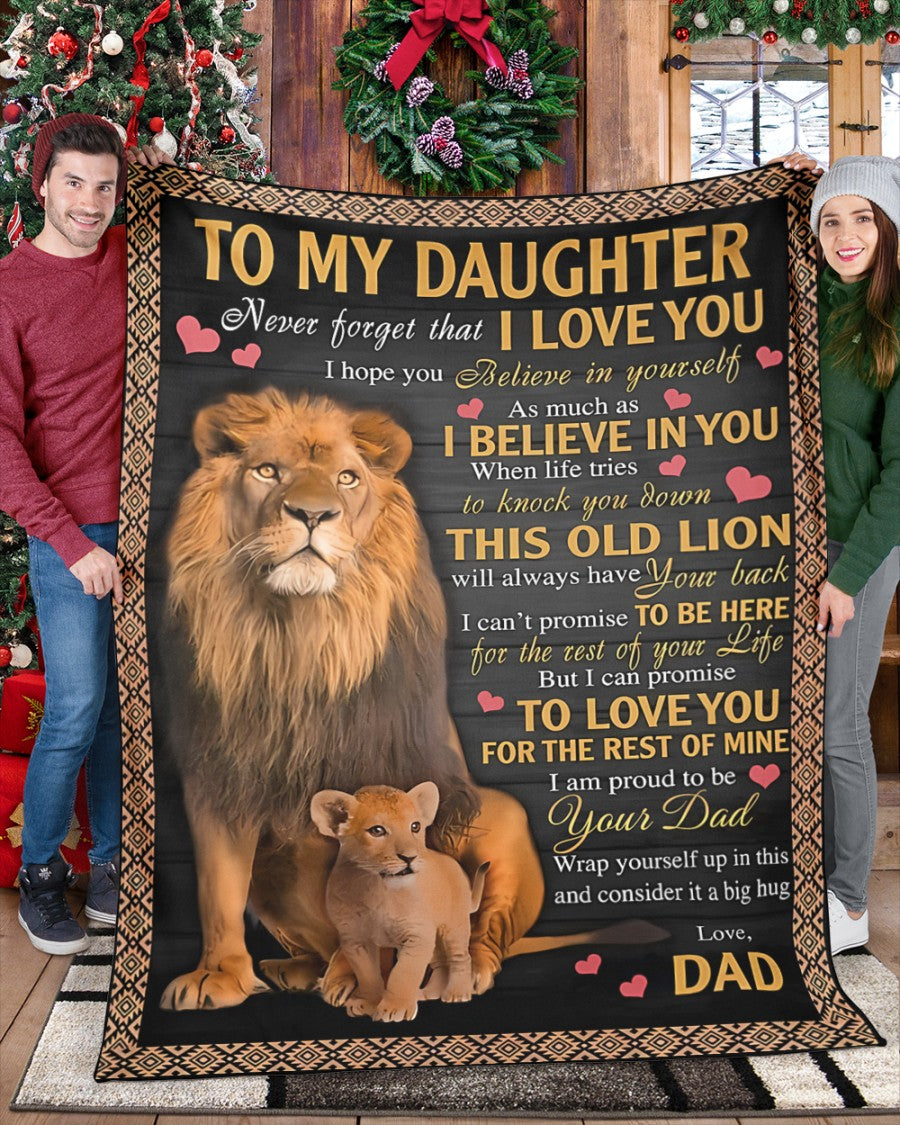 Special Gift For Your Daughter Blanket - From Dad (SKUB11-130)