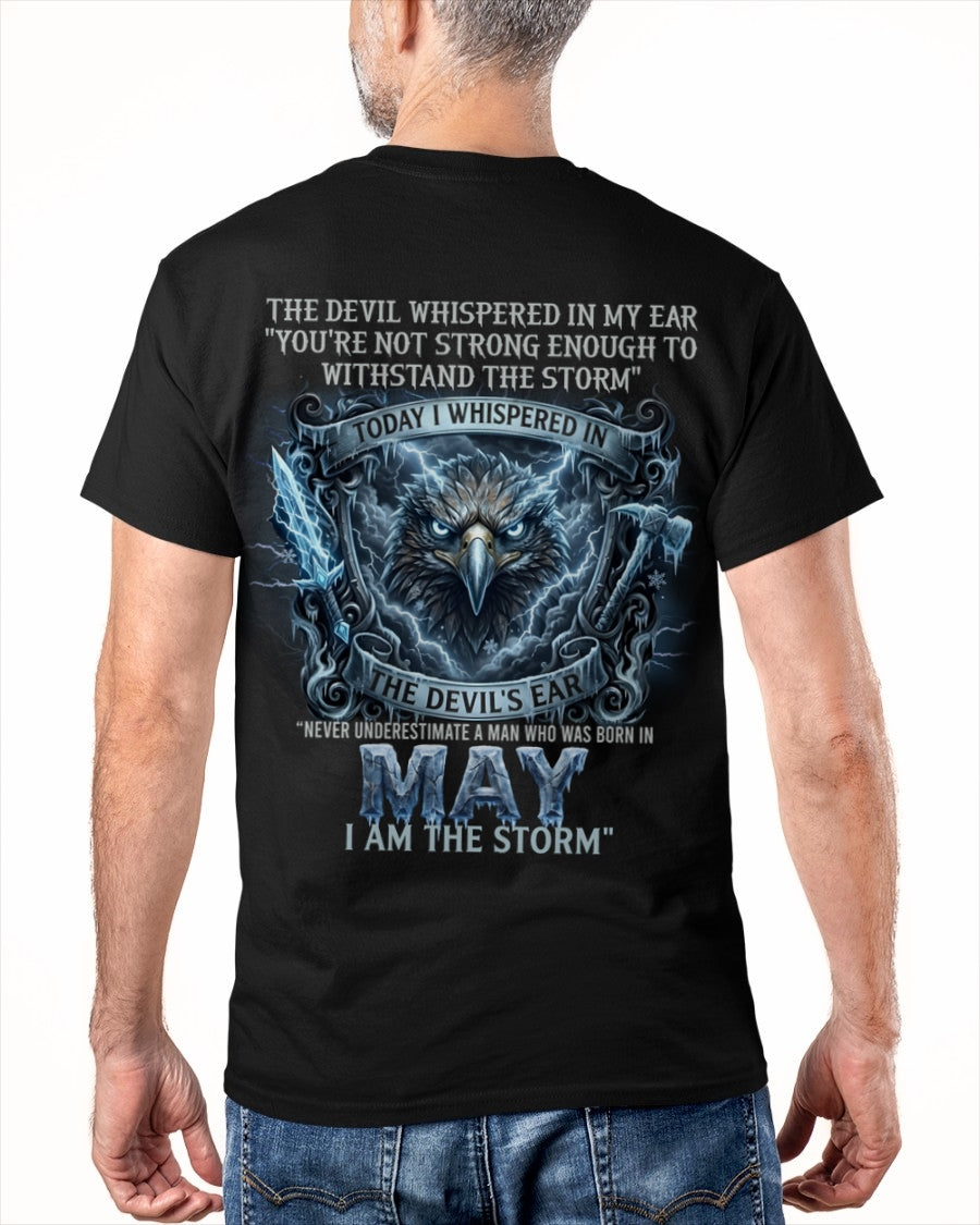 ccdi05 - Never Underestimate a Man Born in May – I Am the Storm - male (SKU2604-227-05)