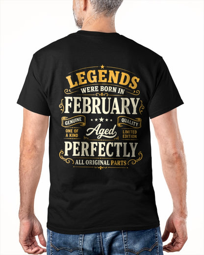 LEGENDS WERE BORN IN FEBRUARY - male ccdi02 (SKU2608-345-02)