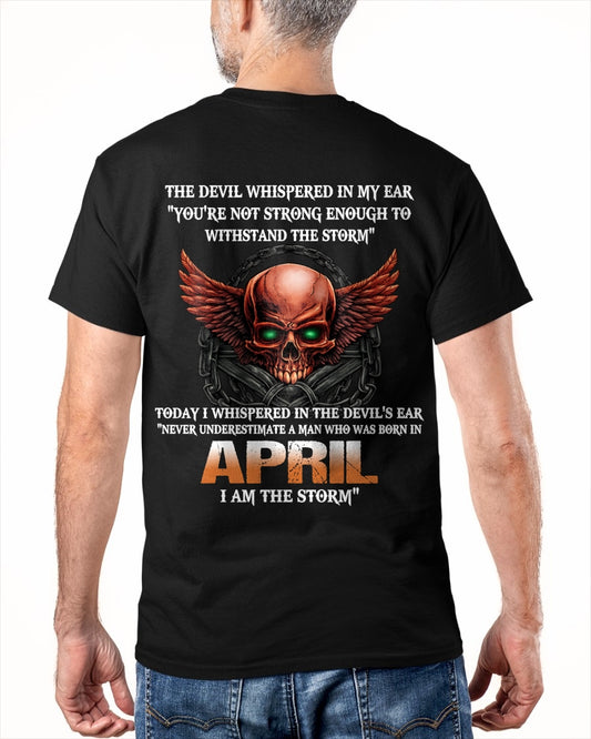ccdi04 - Never Underestimate a Man Born in April – I Am the Storm - male (SKU2604-272-04)