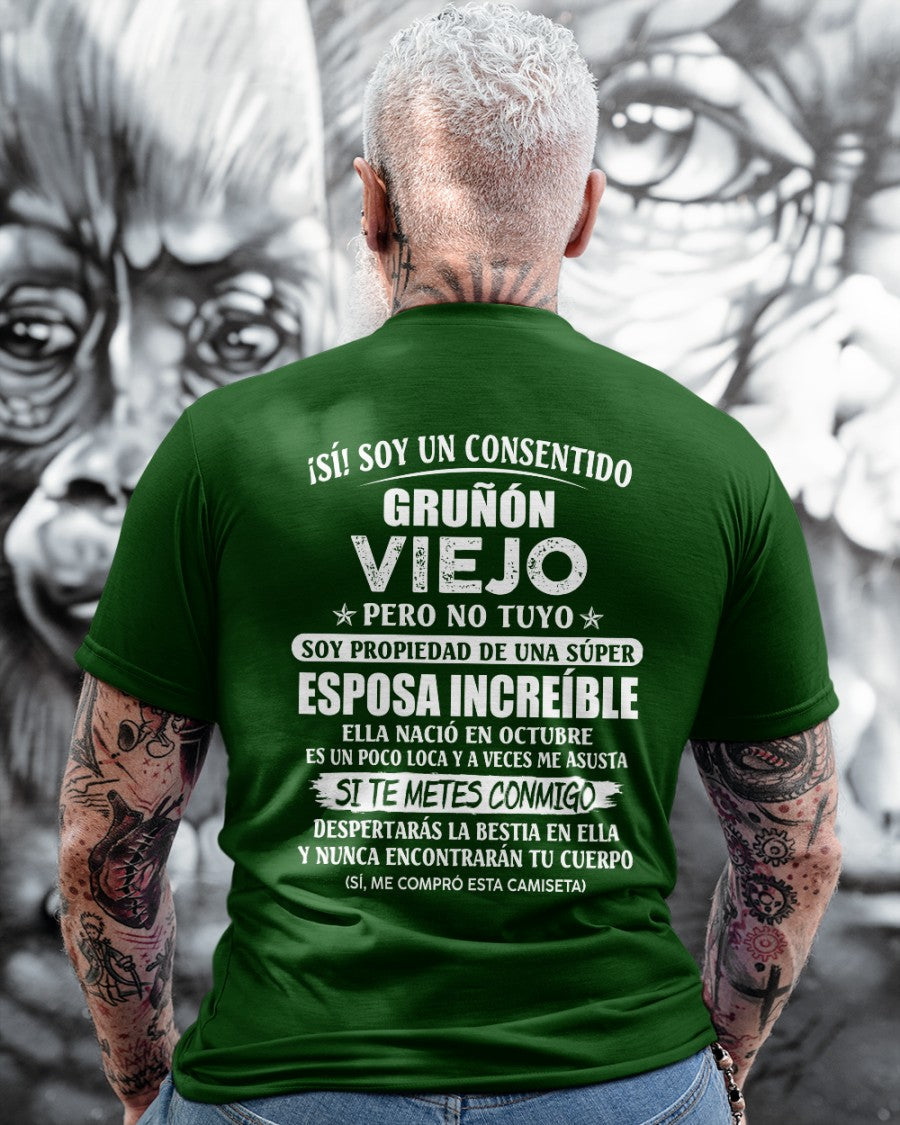 Esposa Increíble Octubre - Regalo especial para tu marido - T10 (SKU07-68-10)