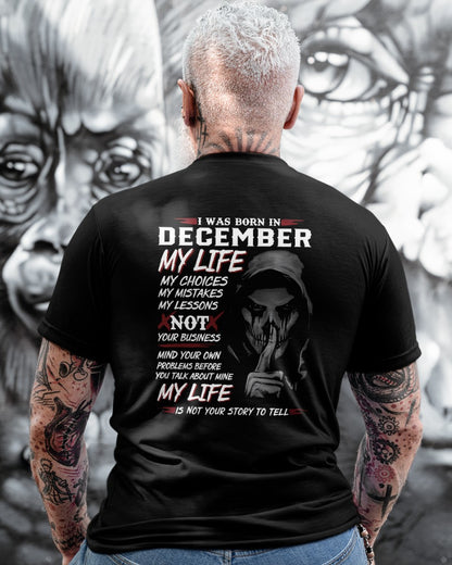 I WAS BORN IN DECEMBER- male (SKU08-36-12)