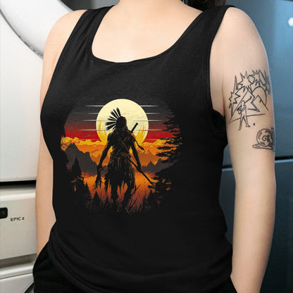 Native American T-Shirts, Vintage Native American Unisex T-Shirt/Hoodie/Sweatshirt HLT00 - Native American Chief Tribes Culture Sacred Sioux T-Shirt
